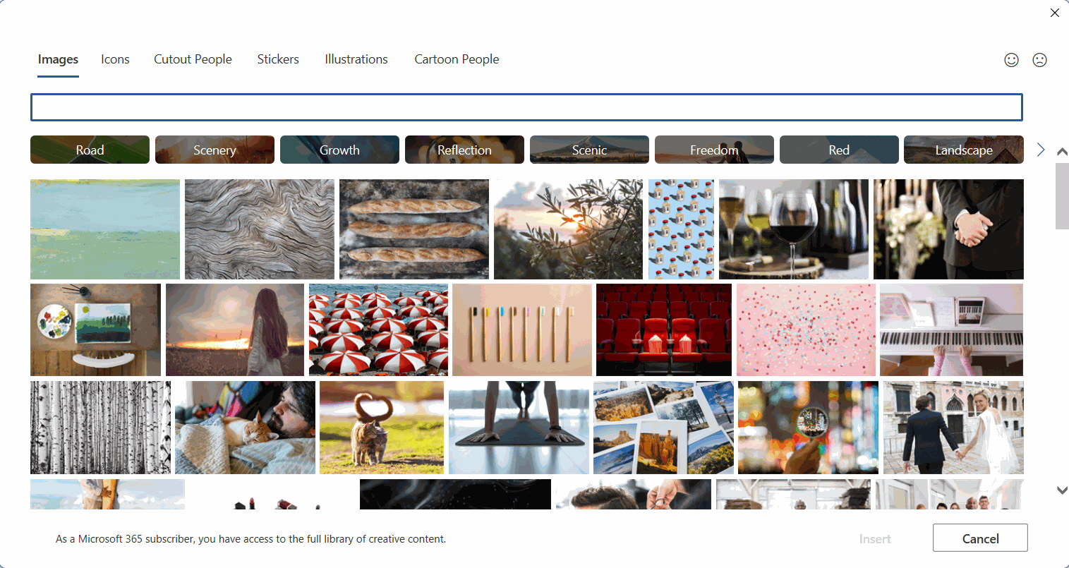 This image contains images from the image bank